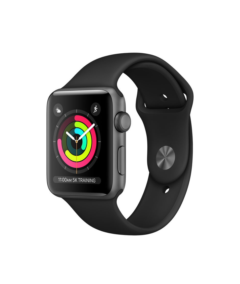 apple watch space gray series 3